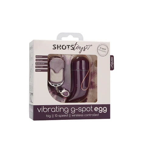10 Speed Vibrating G-Spot Egg Purple